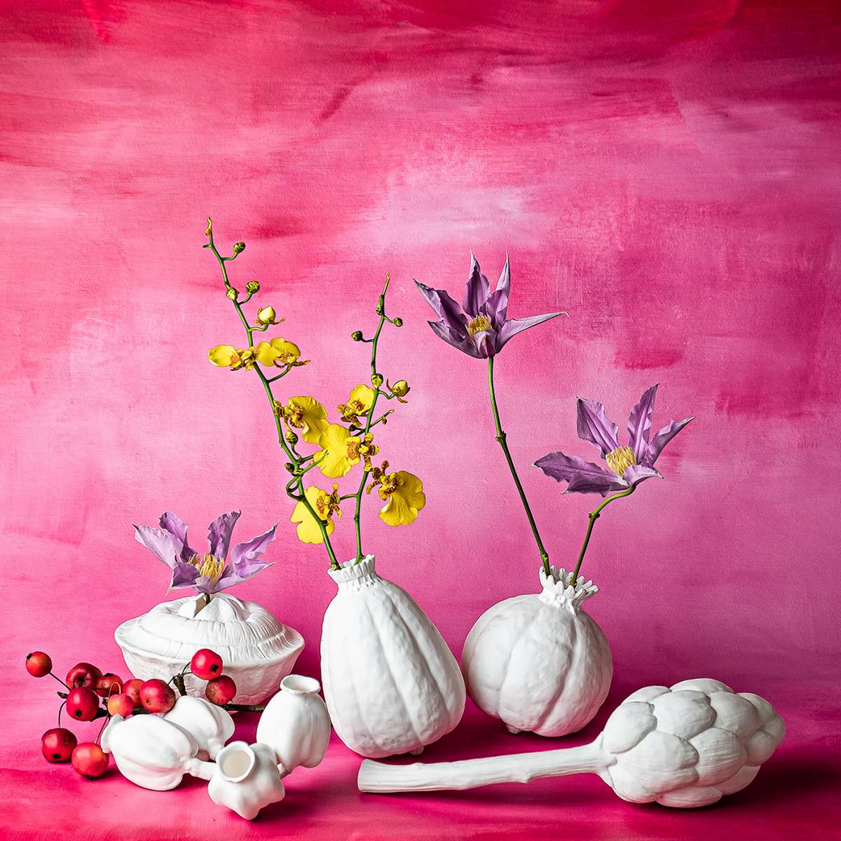 Klatt objects Vase Mohnkapsel FRUCTUS PAPAVER, verschiedene Ausführungen