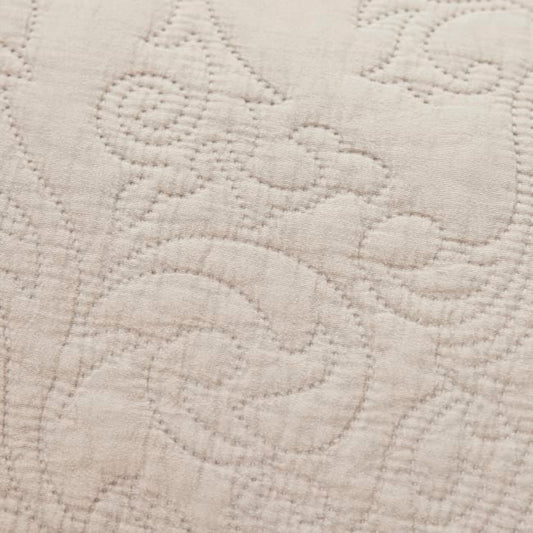 Lene Bjerre XL Tagesdecke ISABELL 260 x 240 cm Farbe leinen greige