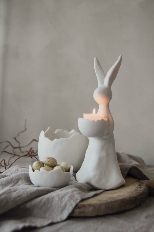 Majas Cottage Hasenmädchen weiß, verschiedene Größen