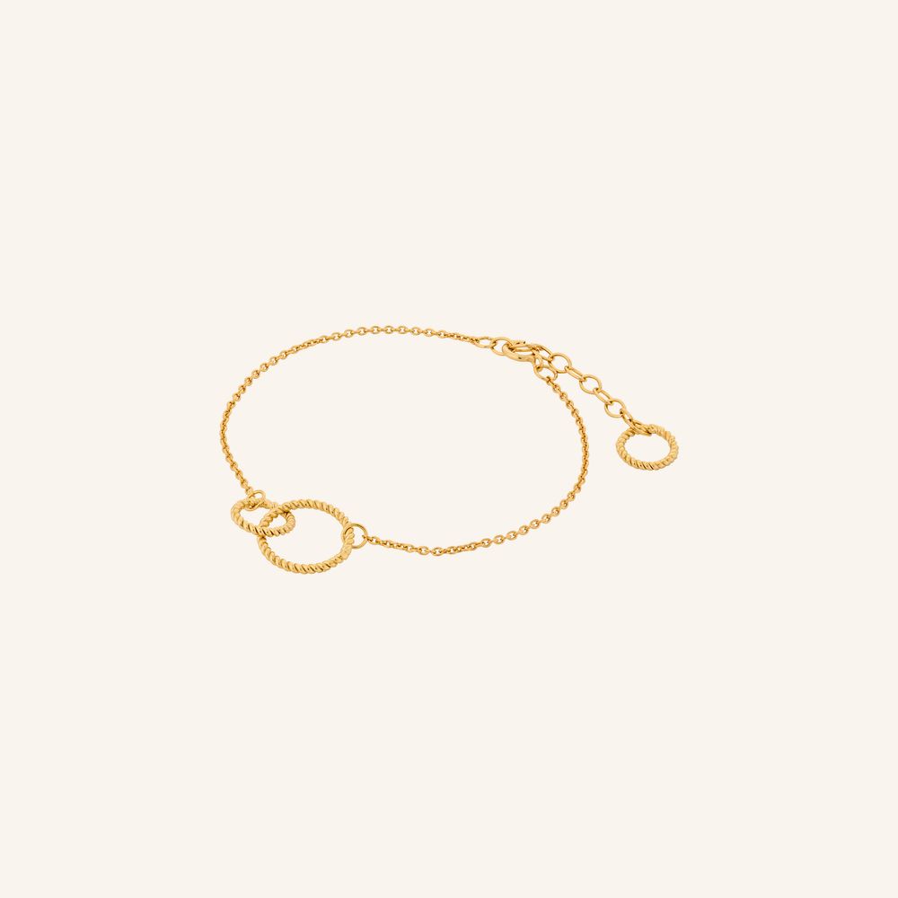 Pernille Corydon Armband DOUBLE TWISTED