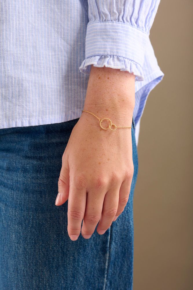 Pernille Corydon Armband DOUBLE TWISTED