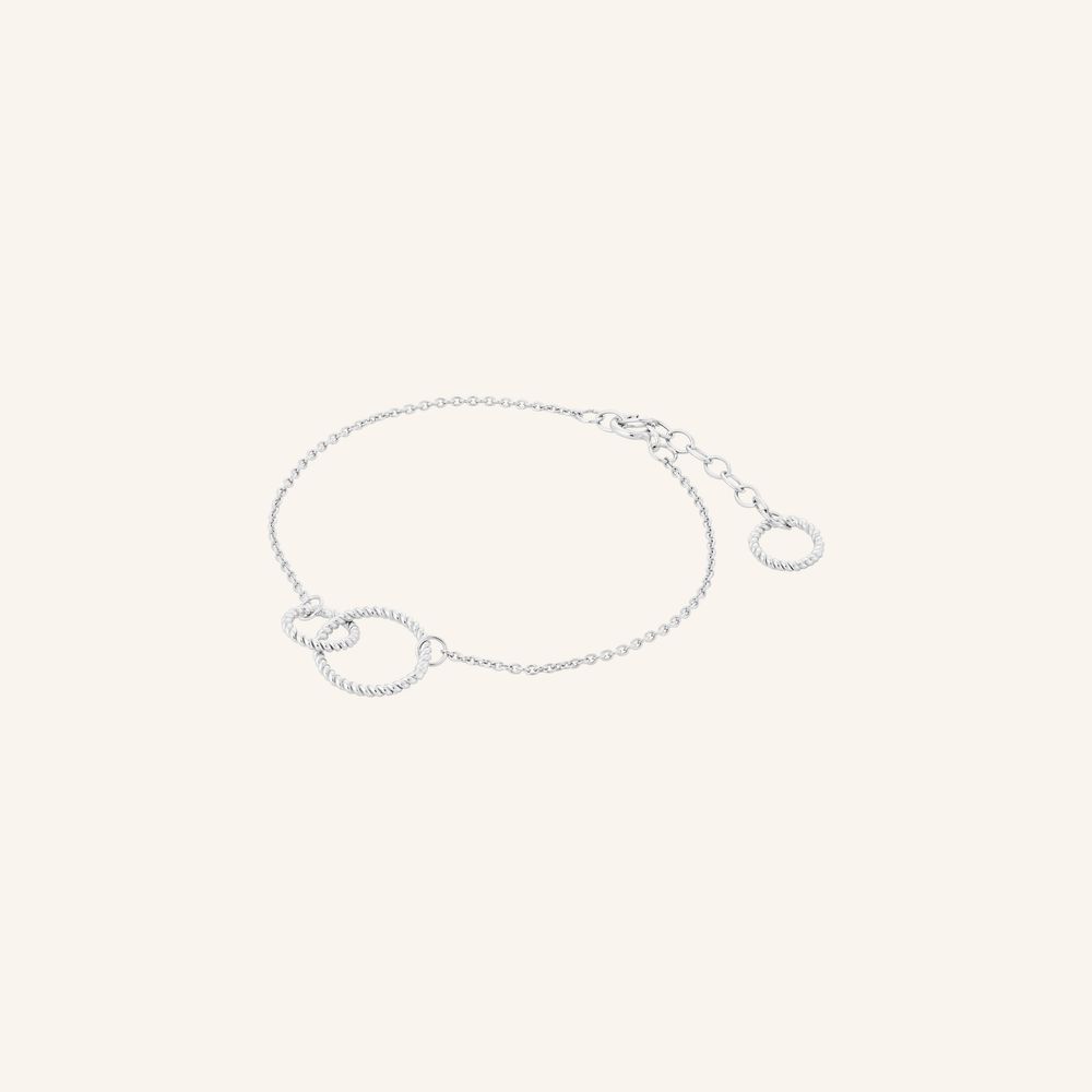 Pernille Corydon Armband DOUBLE TWISTED