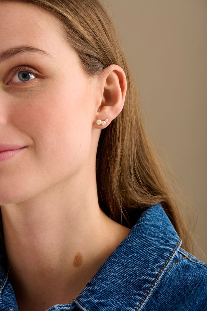 Pernille Corydon Ohrstecker Perlen TREASURE