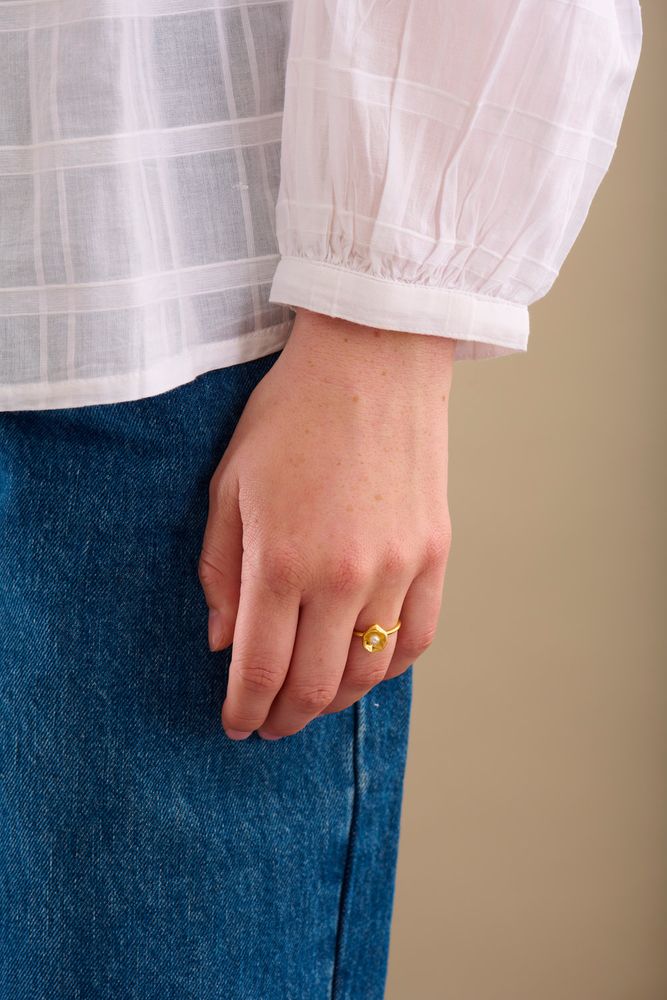 Pernille Corydon Ring HIDDEN PEARL