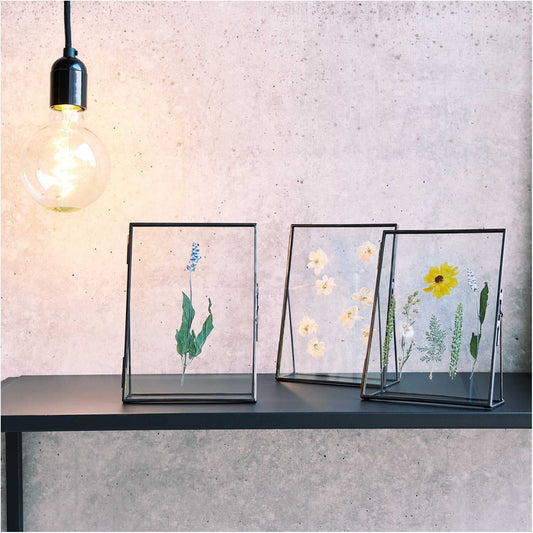 Bilderrahmen Metall schwarz 13 x 18 cm