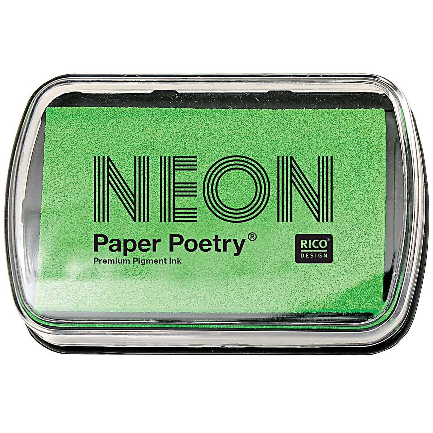 Rico Design Paper Poetry Stempelkissen NEON GRÜN