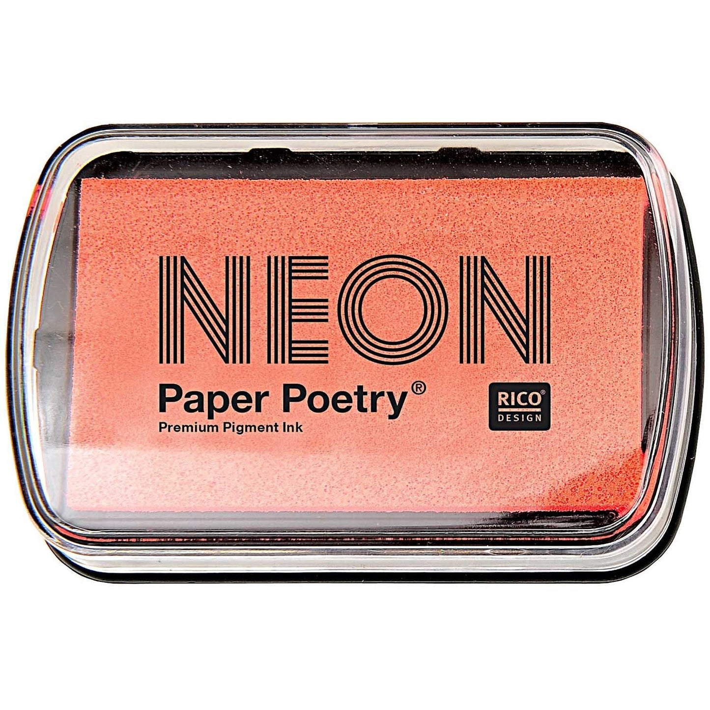 Rico Design Paper Poetry Stempelkissen NEON rot