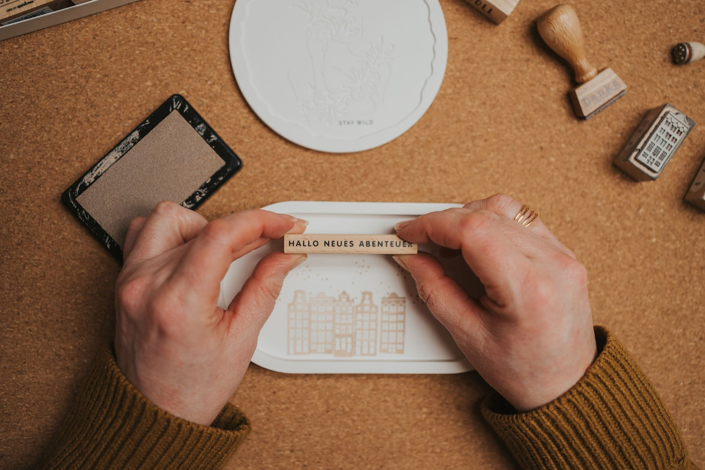 Workshop Raysin meets Stempeln