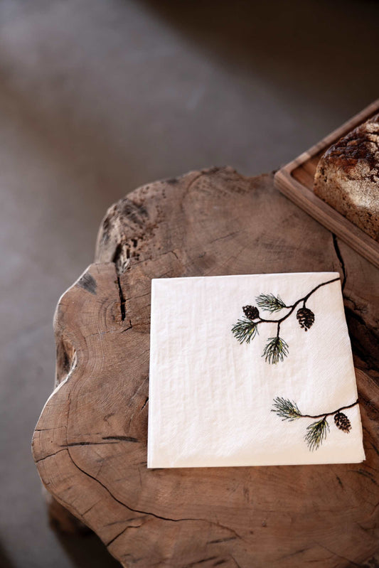 Sögne Servietten LÄRCHENZWEIG 20 Stück