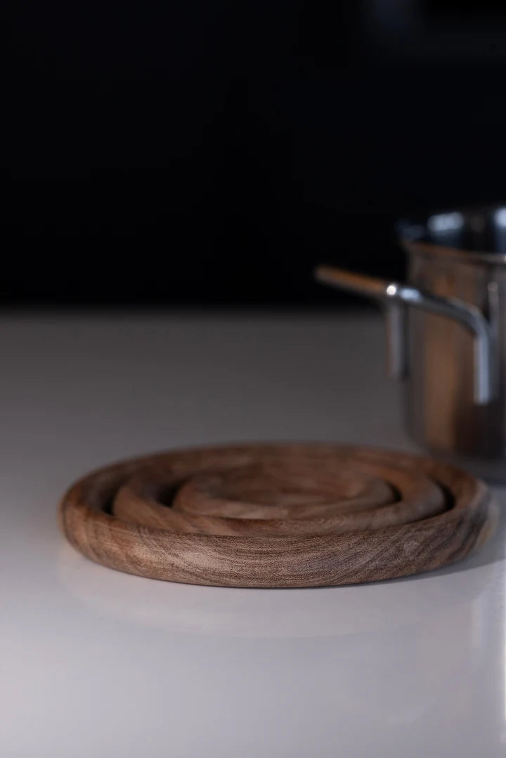 Sögne Untersetzer Akzienholz Set/3