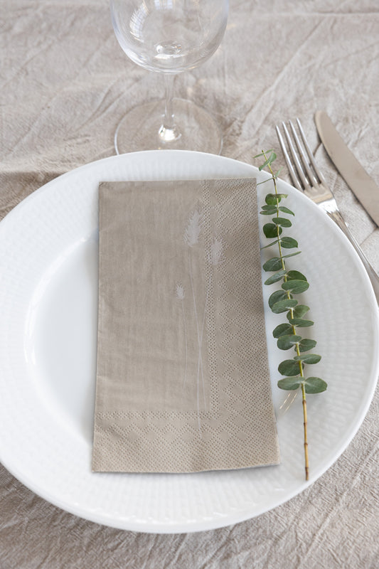 Storefactory Servietten STRÅ Gräser beige