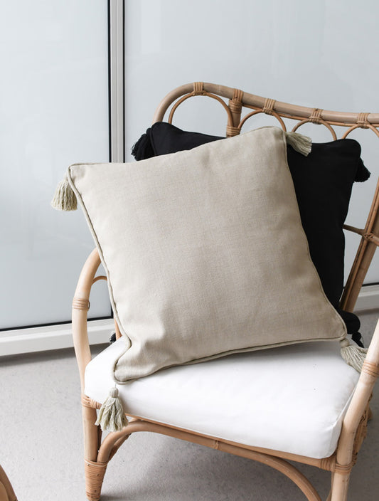 Storefactory Vallsund Kissenhülle creme mit Tasseln