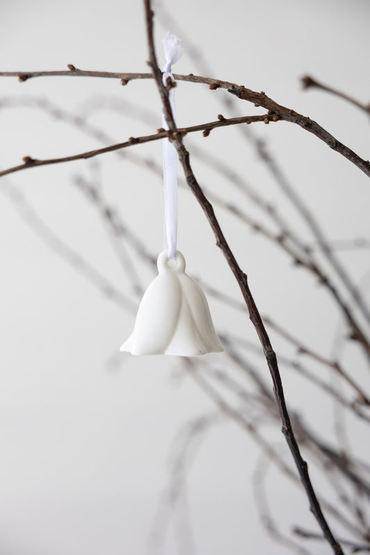 Storefactory Anhänger BLÅKLOCKA Glockenblume, weiß