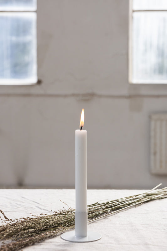 Storefactory Kerzenhalter EKTORP weiß Metall