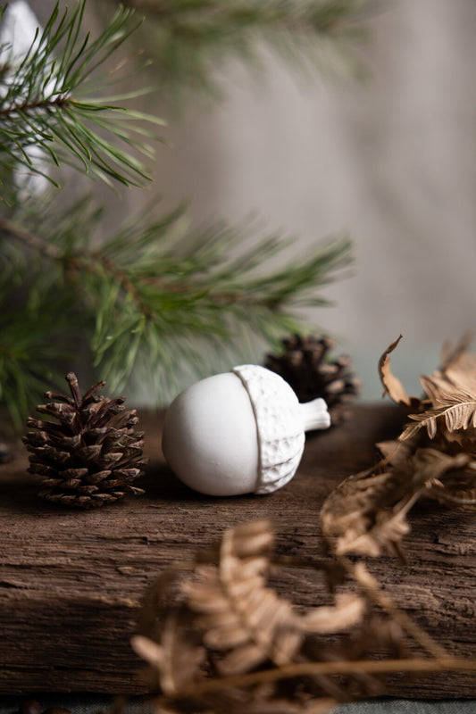 Storefactory Eichel ASKEBY matt weiß klein