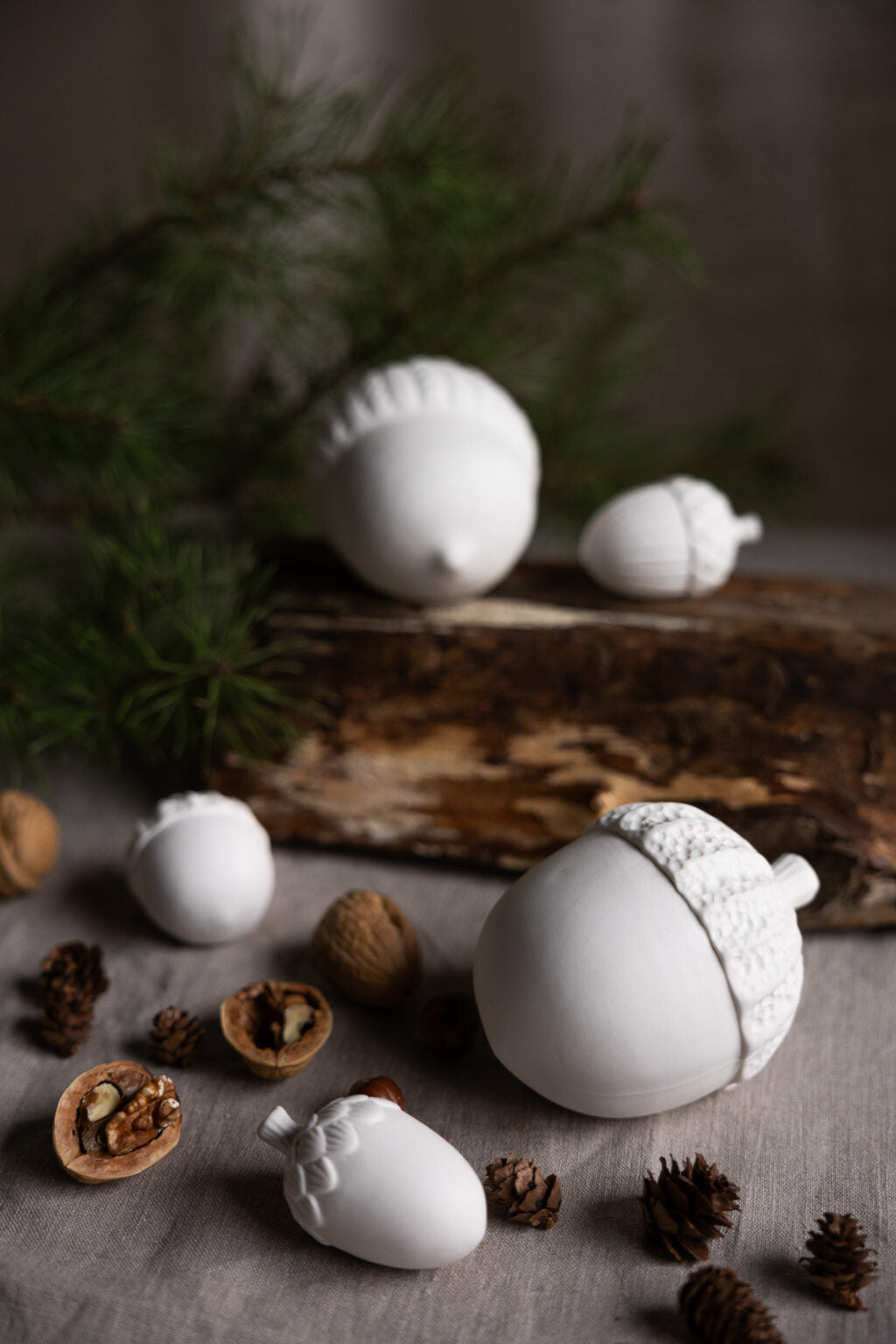 Storefactory Eichel HOLEBY matt weiß klein