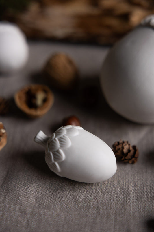 Storefactory Eichel STENBY matt weiß klein