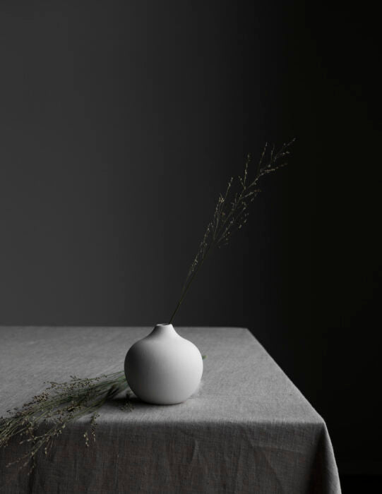 Storefactory Vase Fröbacken weiß klein glatt