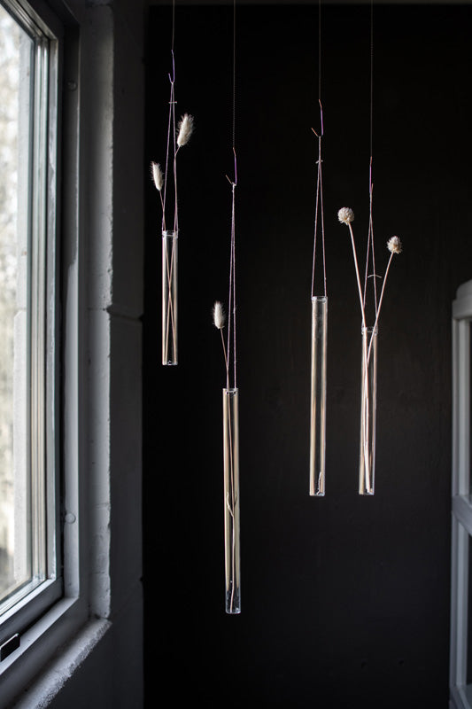 Storefactory Glas Vase DJUPEVAL zum Hängen