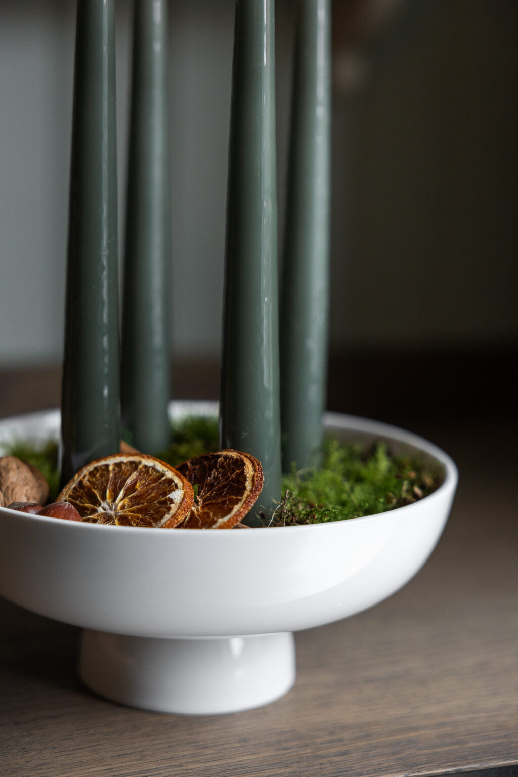 Storefactory GRANHAMMAR Kerzenschale weiß glasiert