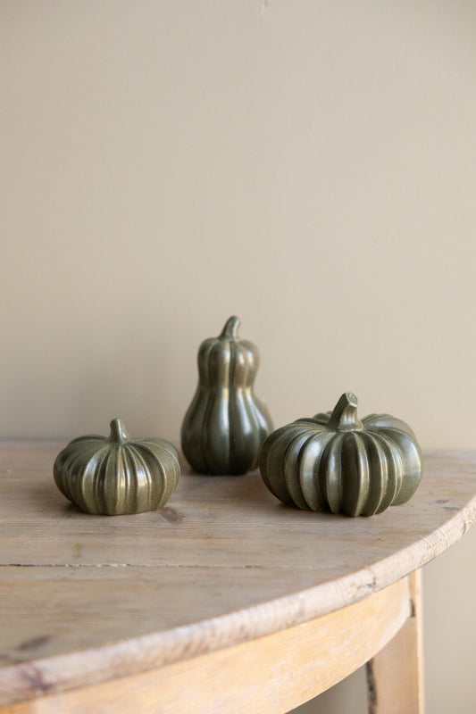 Storefactory Kürbis HOVSJÖ olive grün, verschiedene Größen