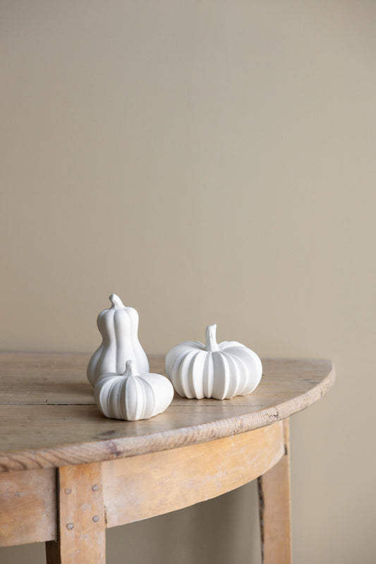 Storefactory Kürbis HOVSJÖ weiß, verschiedene Größen