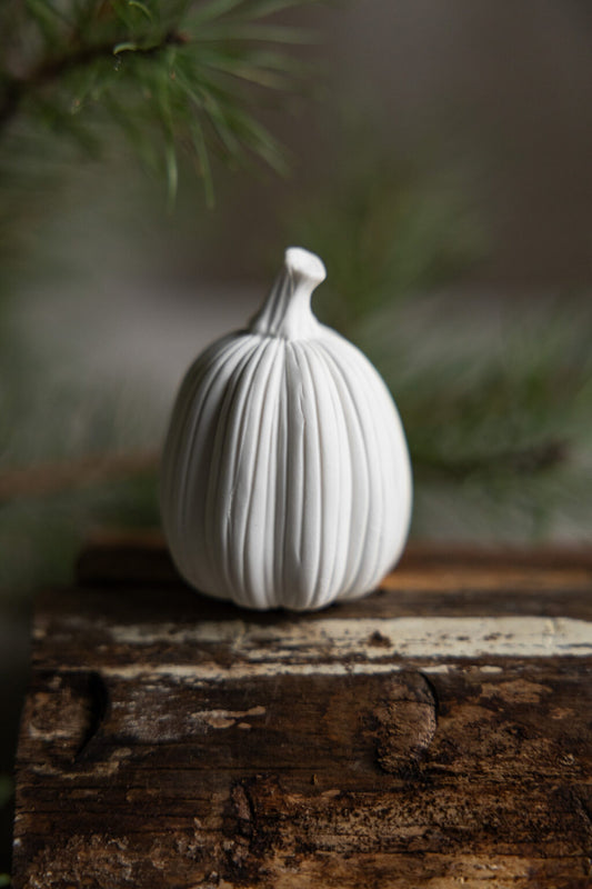 Storefactory Kürbis TRANHULT matt weiß, verschiedene Größen