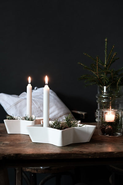 Storefactory Kerzenschale LIDATORP STJÄRNA weiß