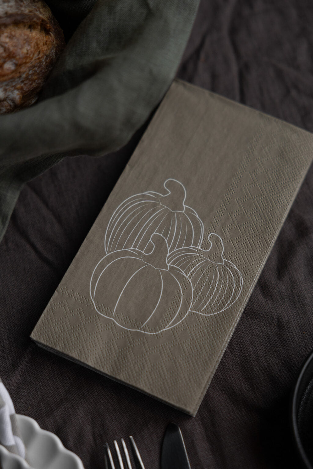 Storefactory Serviette PUMPOR Kürbis beige