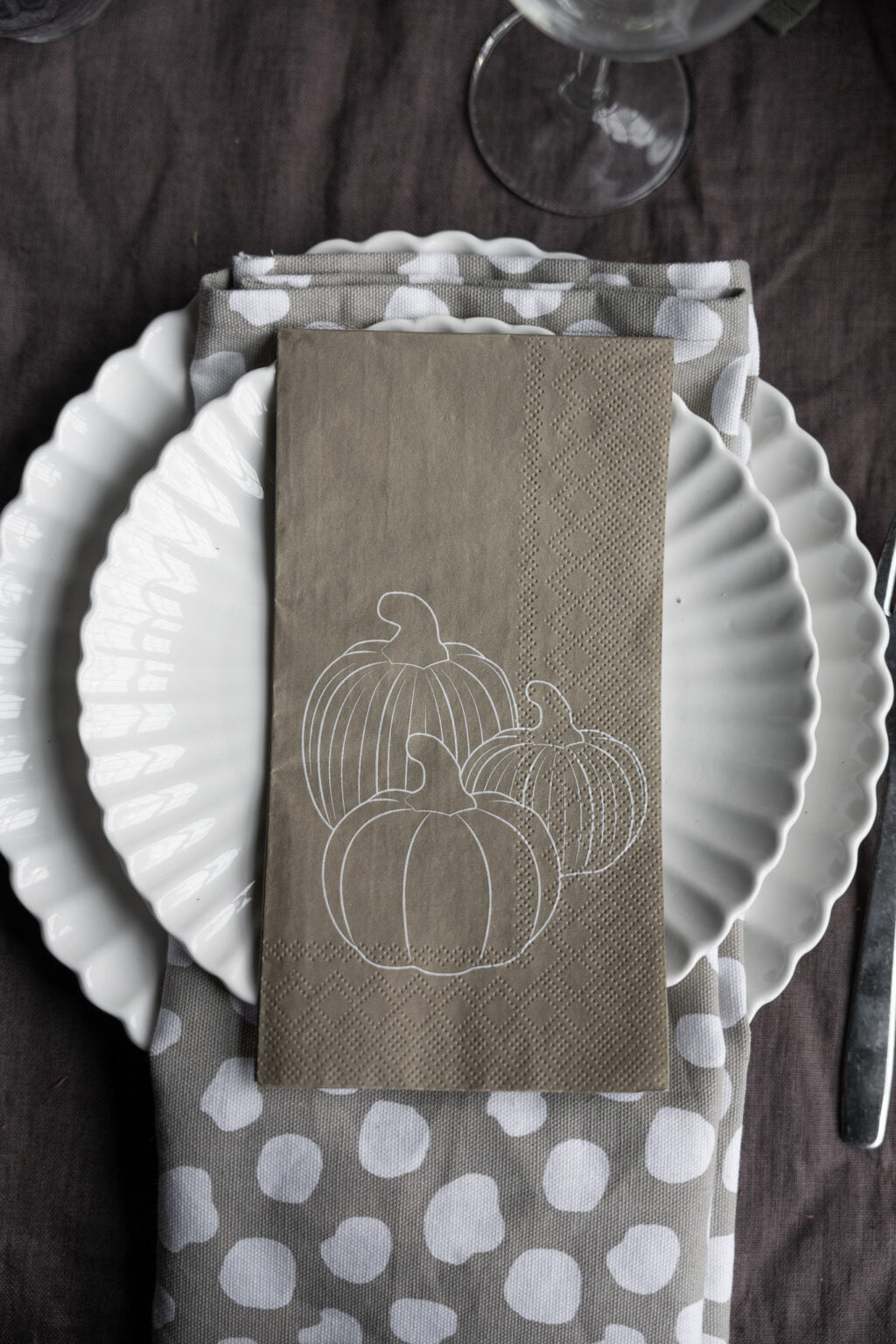 Storefactory Serviette PUMPOR Kürbis beige