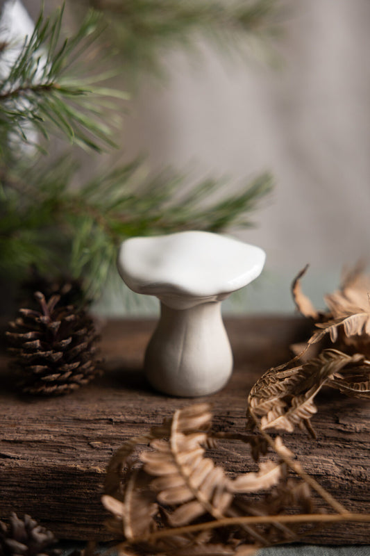 Storefactory Pilz SKOGSRYD Keramik weiß