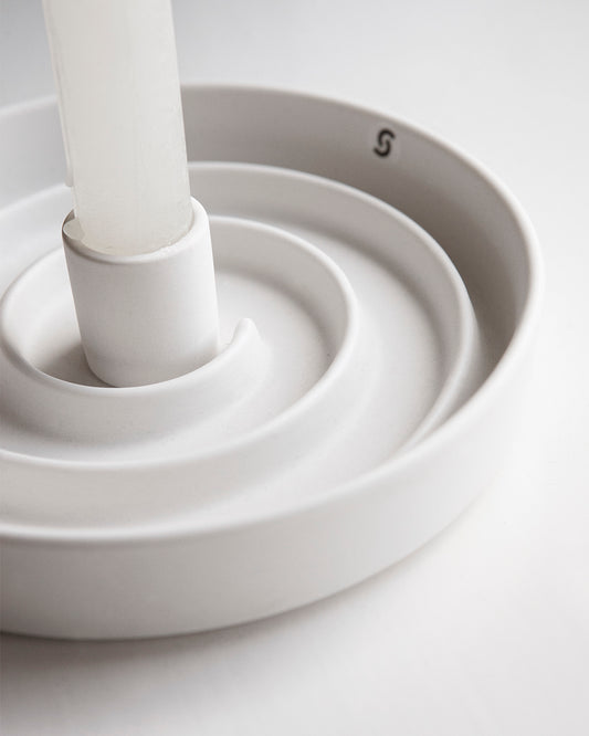 Storefactory Kerzenhalter SUNDHULT weiß