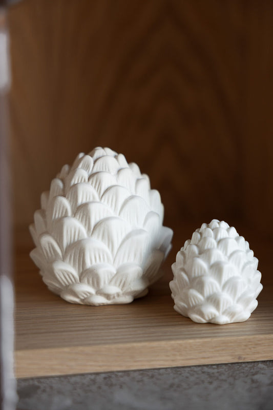 Storefactory Zapfen BERGHAMN matt weiß, verschiedene Größen