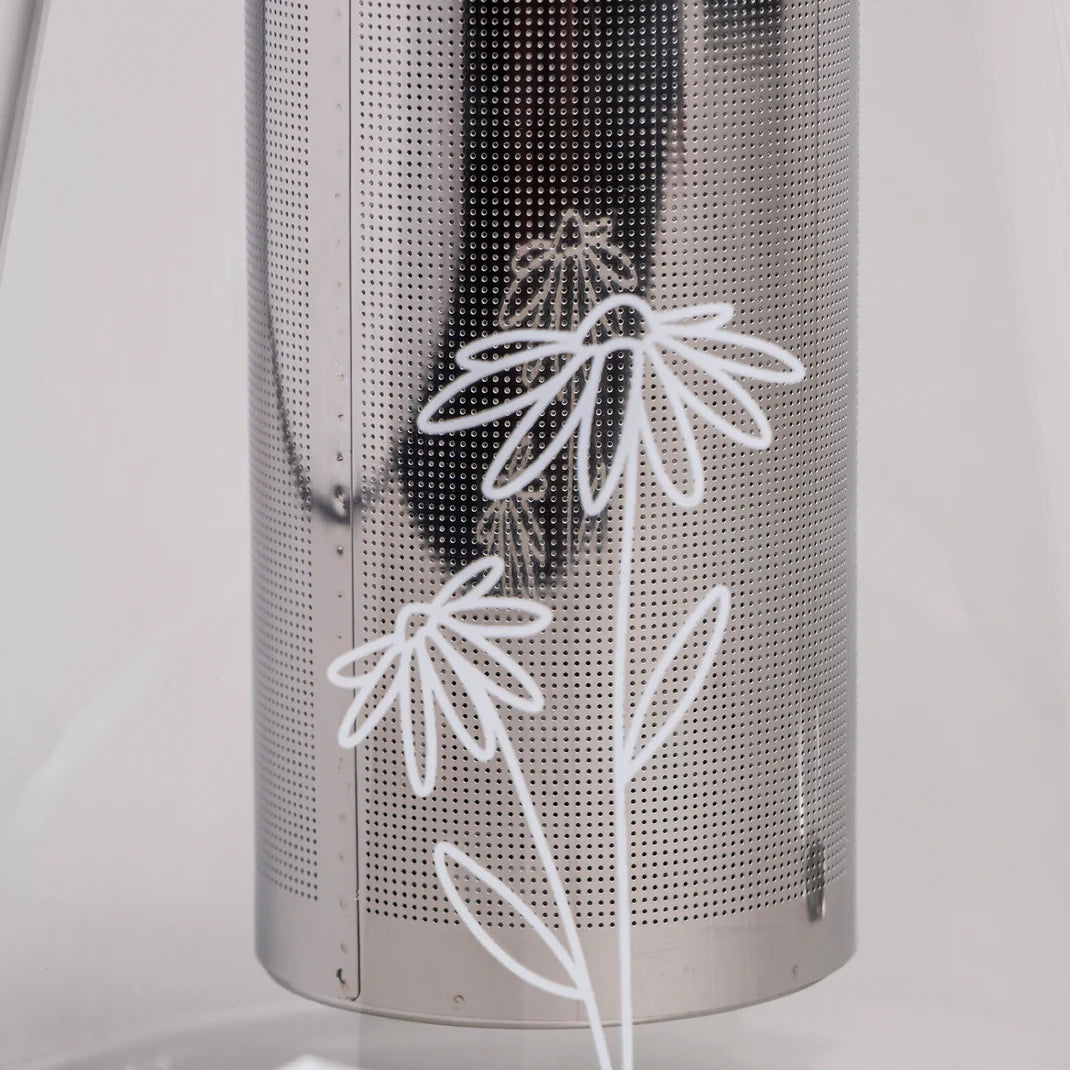 Eulenschnitt Teekanne DAISY Glas mit Sieb 1,2 Liter