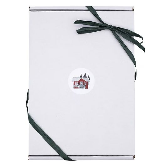 Adventskalender Bastel Set SCHWEDISCHES WEIHNACHTSDORF