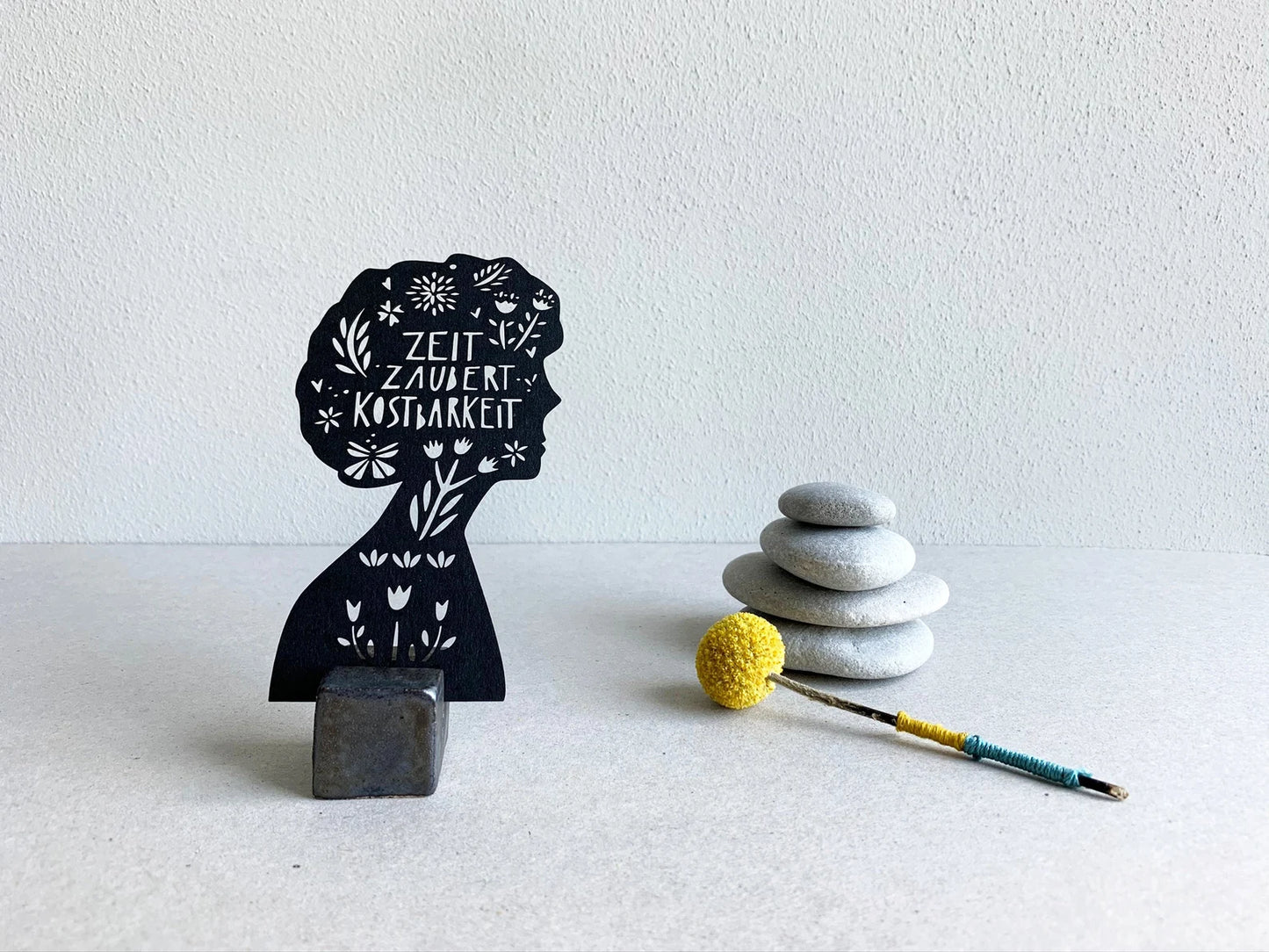 Zauber und Zunder Papercut ZEIT ZAUBERT KOSTBARKEIT
