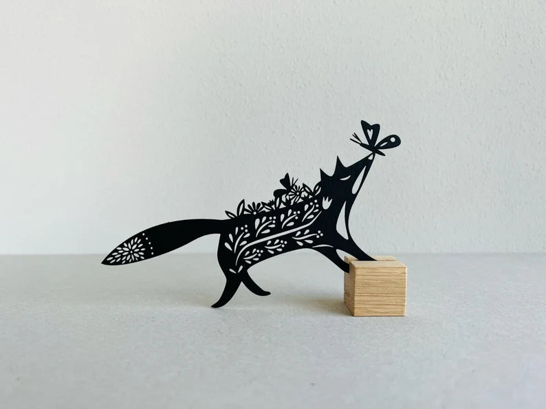 Zauber und Zunder Papercut FUCHS