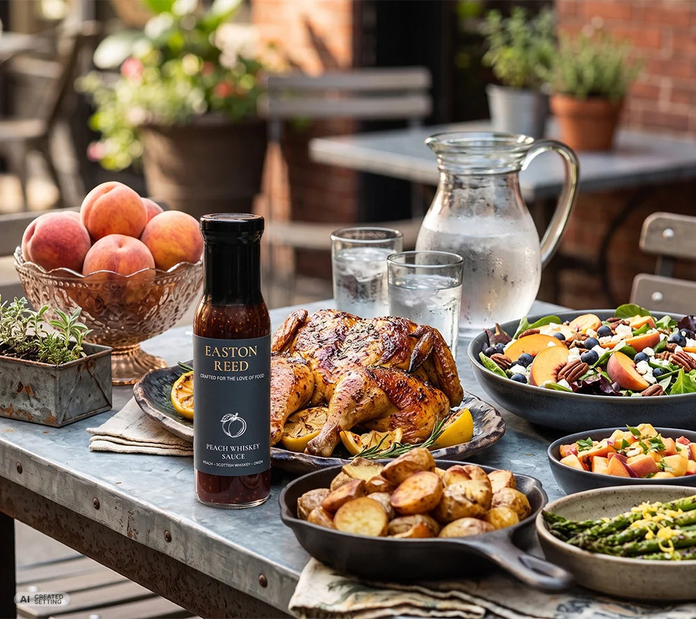 Easton Reed PEACH WHISKEY Sauce 260 ml
