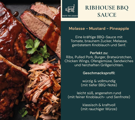 Easton Reed Ribhouse BBQ Sauce 260 ml