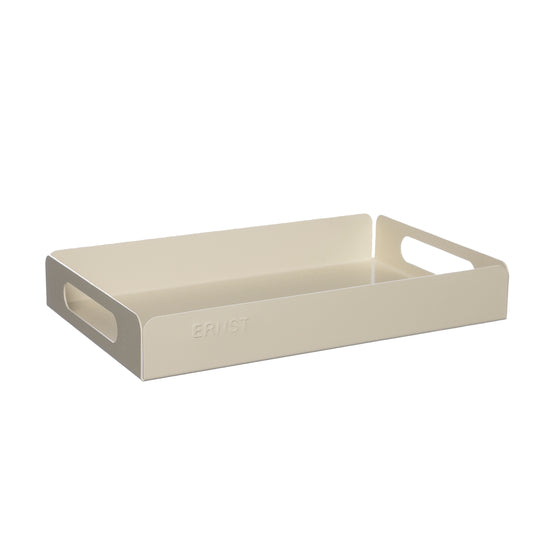 Ernst Tablett Metall cremeweiß 28x20x4 cm