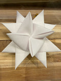 Stjernefabrikken Stern Canvas weiß medium 16 cm
