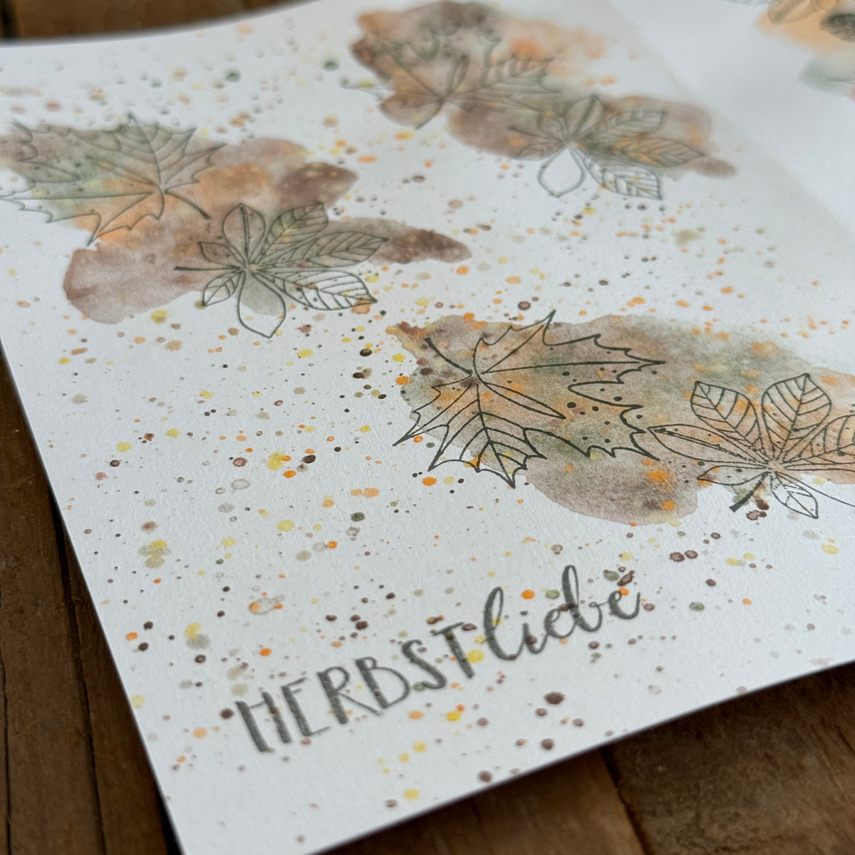 Aquarell meets Stempel Workshop