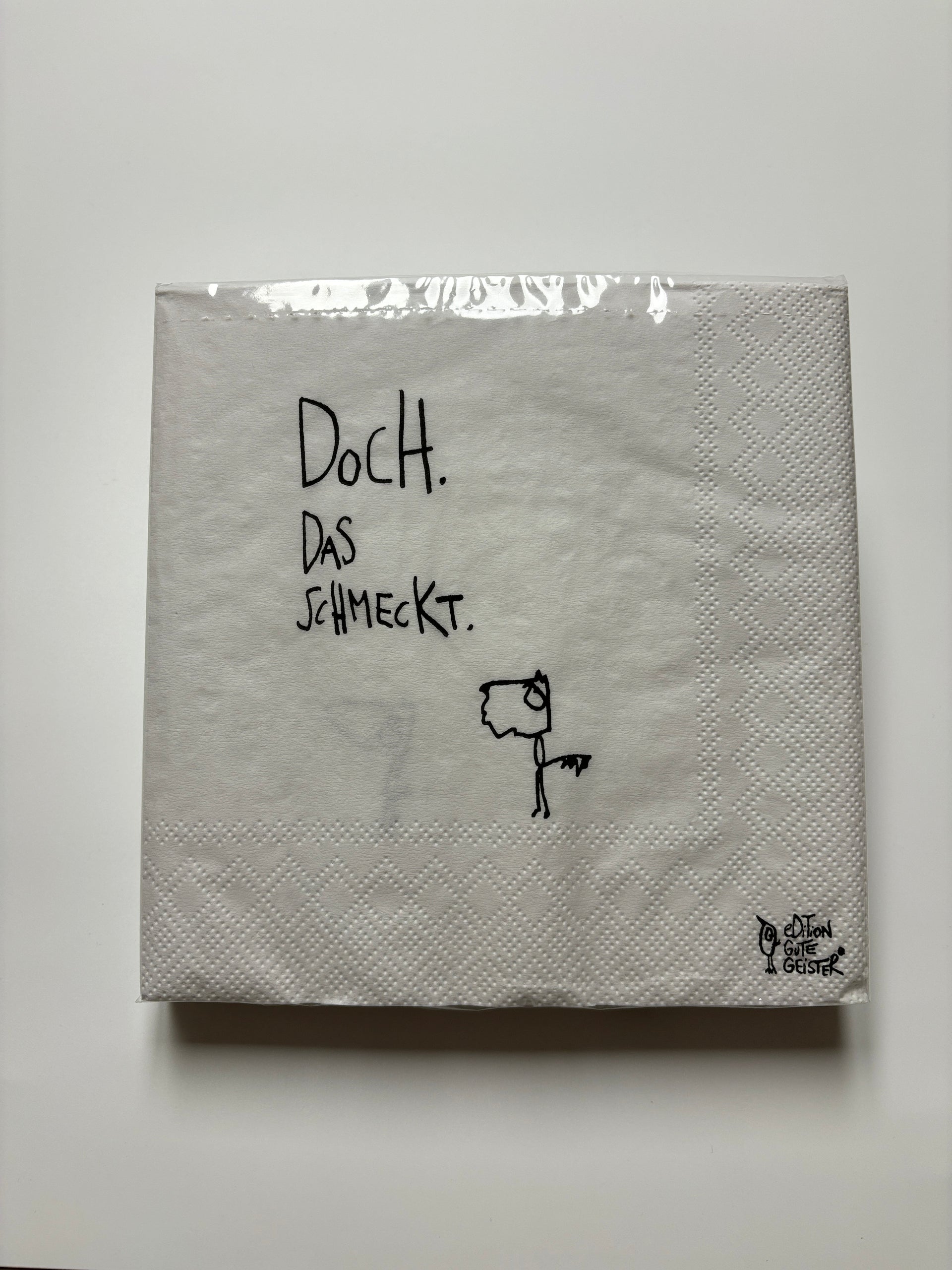 eDITION GUTE GEISTER Servietten Doch das schmeckt