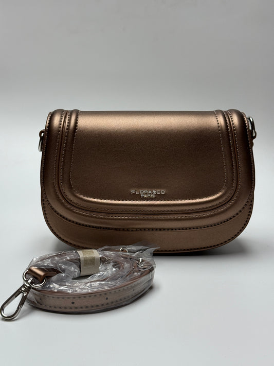 Handtasche FLORENCE rosegold metallic