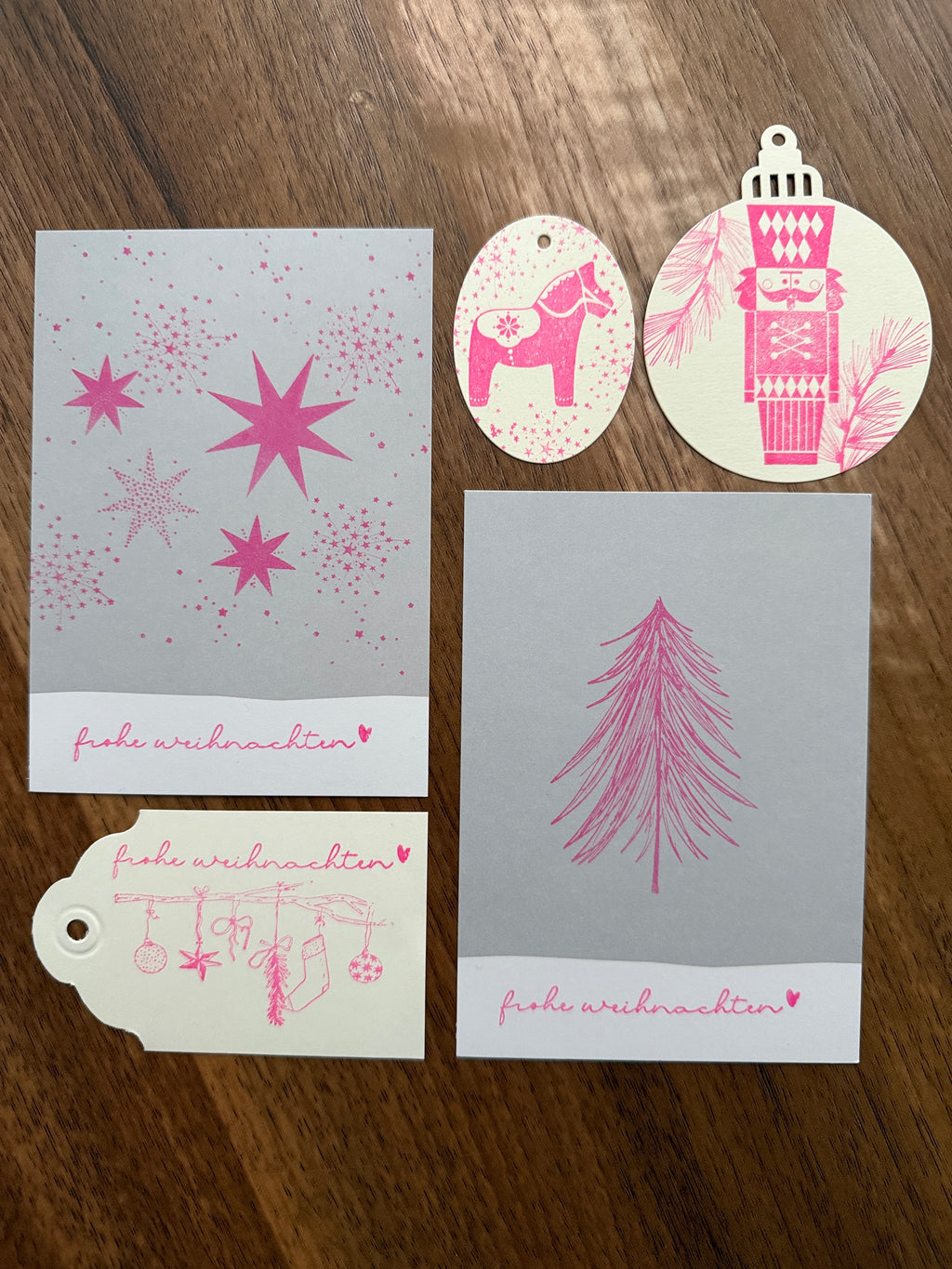 Workshop Weihnachtskarten stempeln