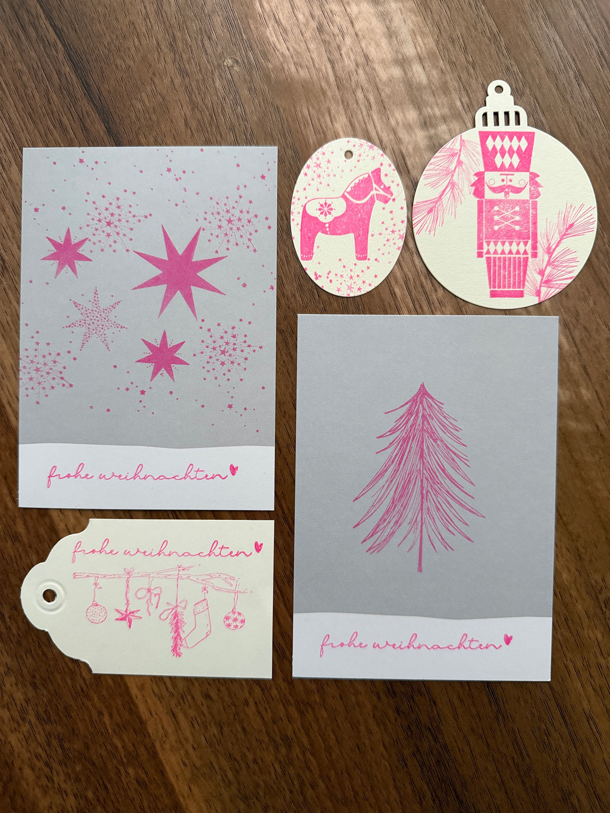Workshop Weihnachtskarten stempeln