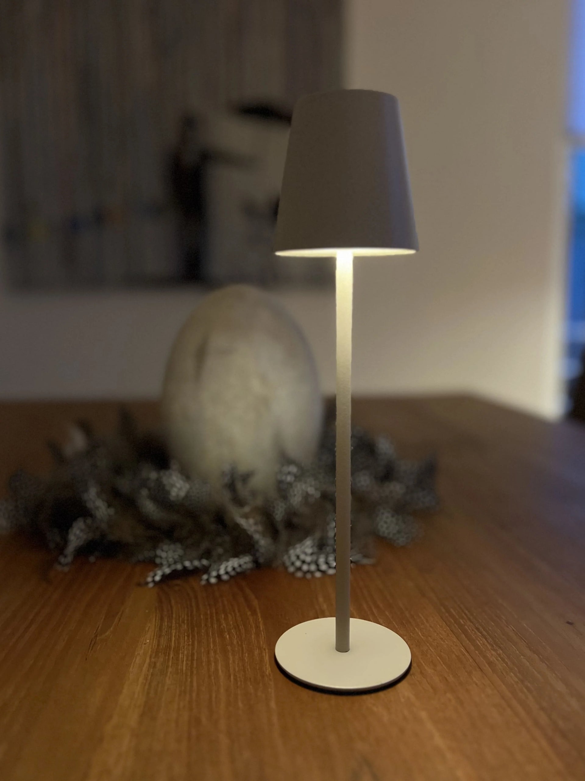 Tischlampe sand kabellos für indoor & outdoor
