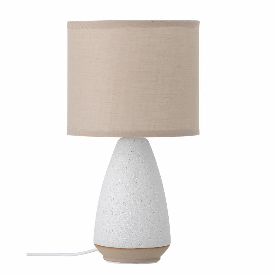 Bloomingville Tischlampe PAPRICA beige/weiß