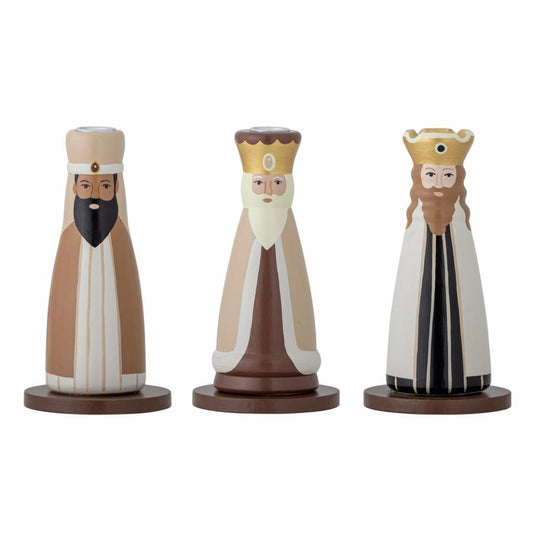 Bloomingville BETIL Heilige 3 Könige Kerzenhalter Set