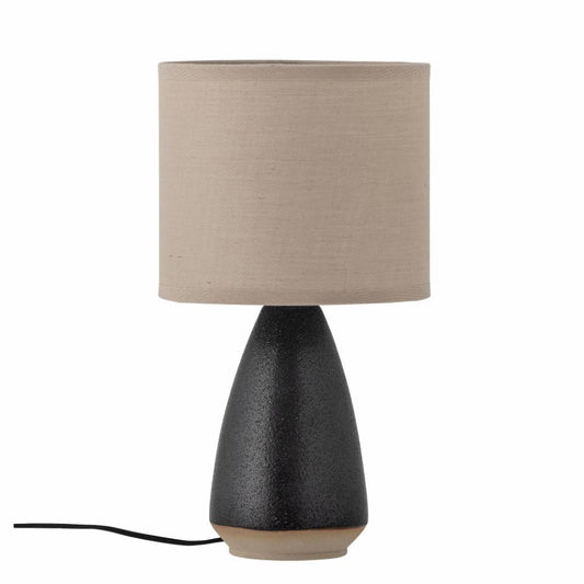Bloomingville Tischlampe PAPRICA schwarz/beige